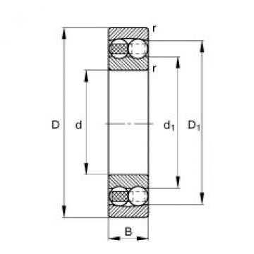 Bearing 1311-TVH FAG