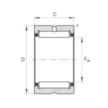 Bearing NK21/16 INA