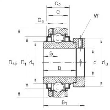 Bearing E40-KRR-B INA