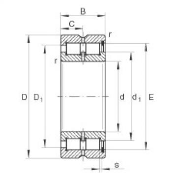 Bearing SL185016 INA