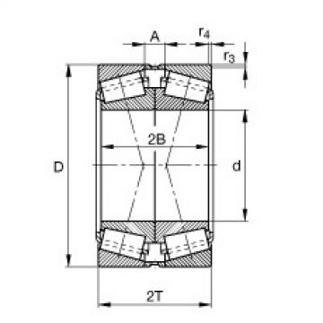 Bearing 32030-X-XL-DF-A280-330 FAG