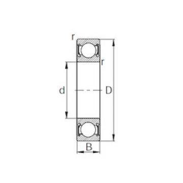 Bearing 1621-2RS CYSD