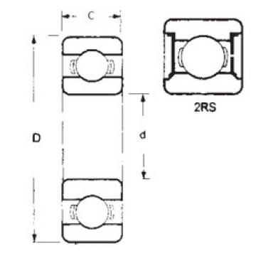 Bearing 1615-2RS FBJ