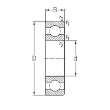 Bearing 6034-M NKE