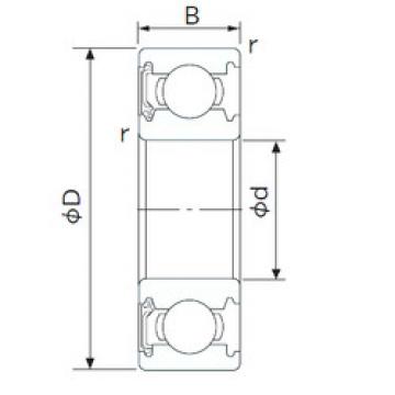 Bearing 6004-RS CYSD