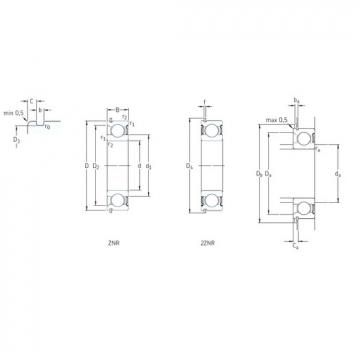 Bearing 209-ZNR SKF