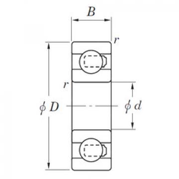 Bearing 3NC6000HT4 GF KOYO