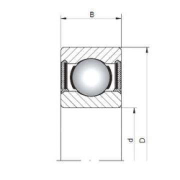 Bearing 618/1,5-2RS ISO