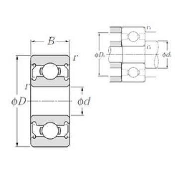 Bearing 60/2,5ZZA NTN