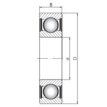 Bearing 61800-2RS CX