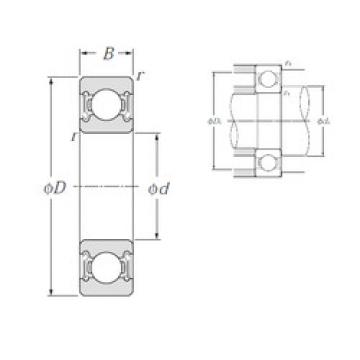 Bearing 6002LLB NTN