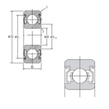 Bearing 608ZZ NMB