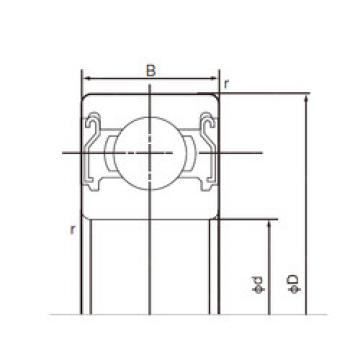 Bearing 6000ZZE NACHI