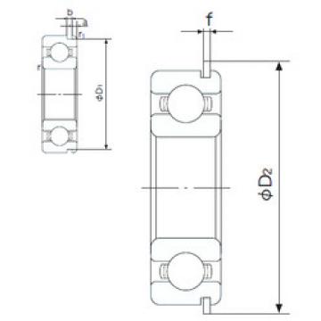 Bearing 6014NR NACHI