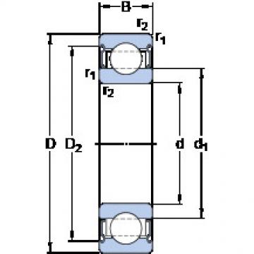 Bearing 6010-2Z/VA208 SKF