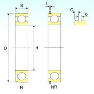 Bearing 6013 NR ISB