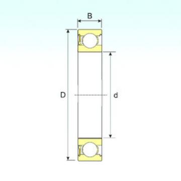 Bearing 6010-RZ ISB