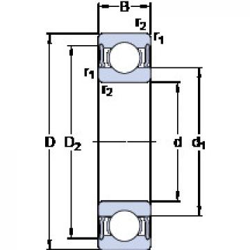 Bearing 6024-2RS1 SKF