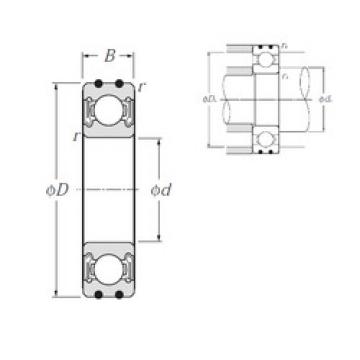 Bearing AC-6308LLB NTN