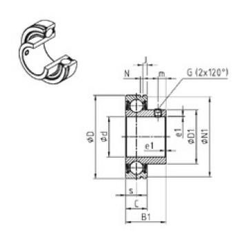 Bearing CUS205-15 SNR