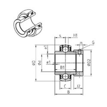 Bearing EX216 SNR