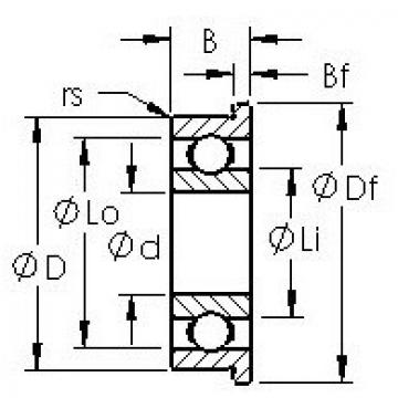 Bearing F698H AST