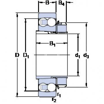 Bearing 1316 K + H 316 SKF