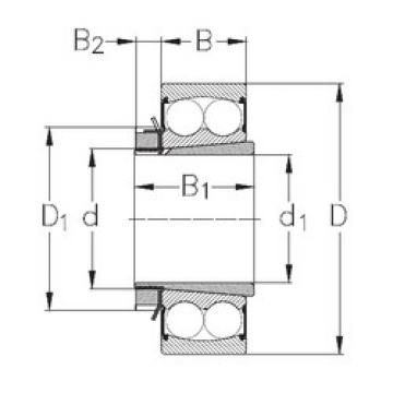 Bearing 2209-K-2RS+H309 NKE