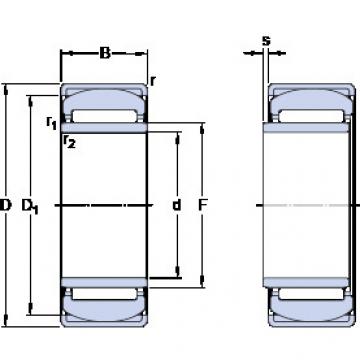 Bearing PNA 12/28 SKF