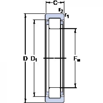 Bearing RNU 1011 ECP SKF