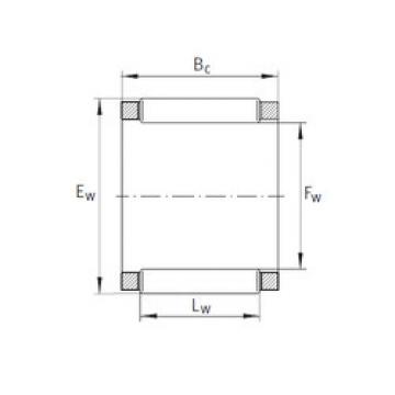 Bearing KBK 14x18x17 INA