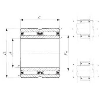 Bearing NAFW 7010060 IKO