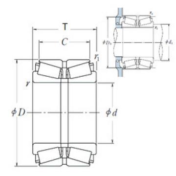 Bearing 120KBE031+L NSK