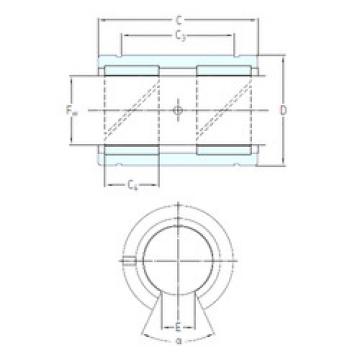 Bearing LPAT 50 SKF