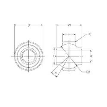 Bearing MBY20CR NMB