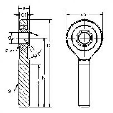 Bearing SA30ET-2RS AST