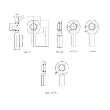 Bearing SALA60ES-2RS SKF