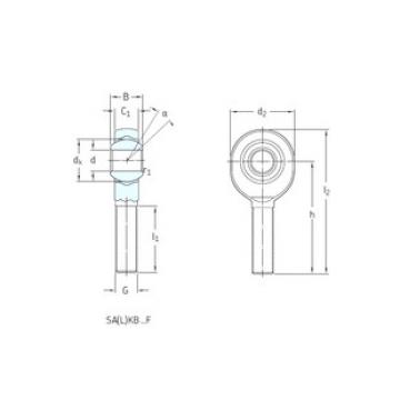 Bearing SAKB20F SKF