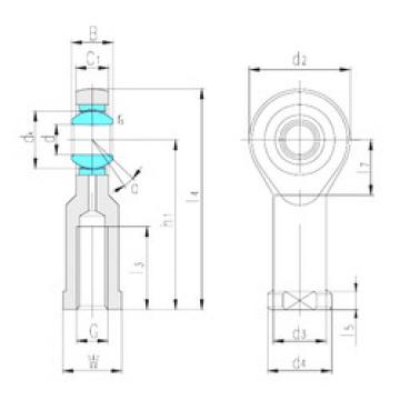 Bearing SI20ET-2RS LS