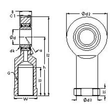 Bearing SI35ES AST