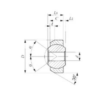 Bearing SNA 6 IKO