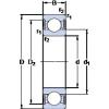 Bearing 61803-2RS1 SKF #1 small image