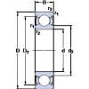 Bearing D/W R1810-2ZS SKF #1 small image