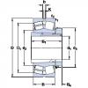 Bearing 22244 CCK/W33 + OH 3144 H SKF