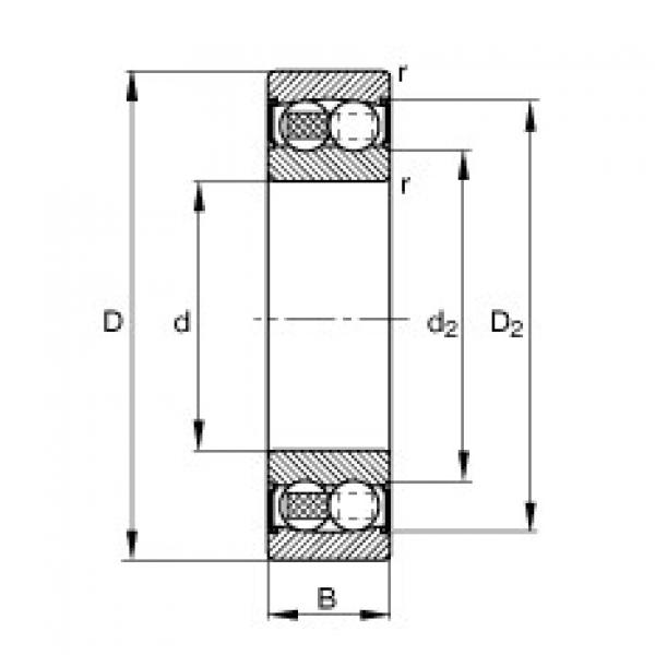 Bearing 2209-2RS-TVH FAG #1 image