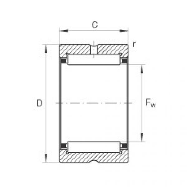 Bearing NK12/16 INA #1 image