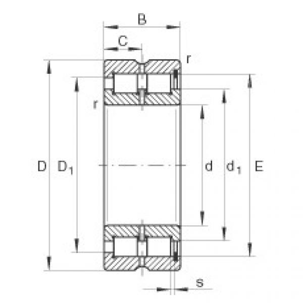 Bearing SL185016 INA #1 image