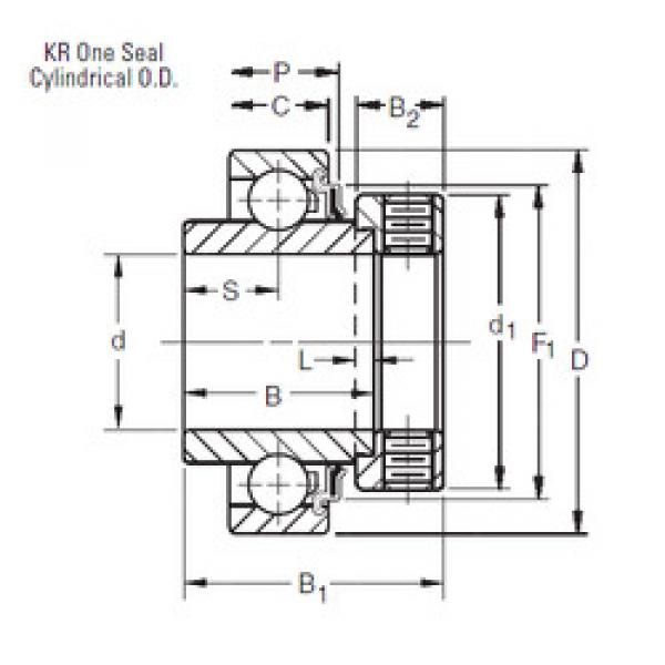 Bearing 1104KR Timken #1 image