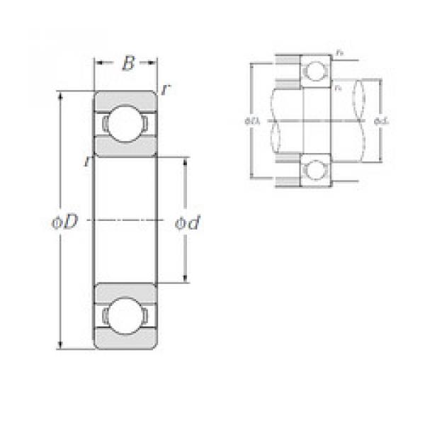 Bearing 16008 NTN #1 image