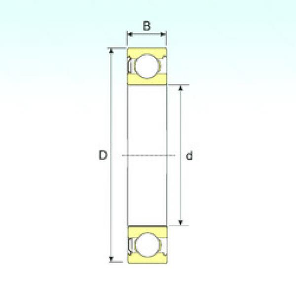 Bearing 6008-Z ISB #1 image